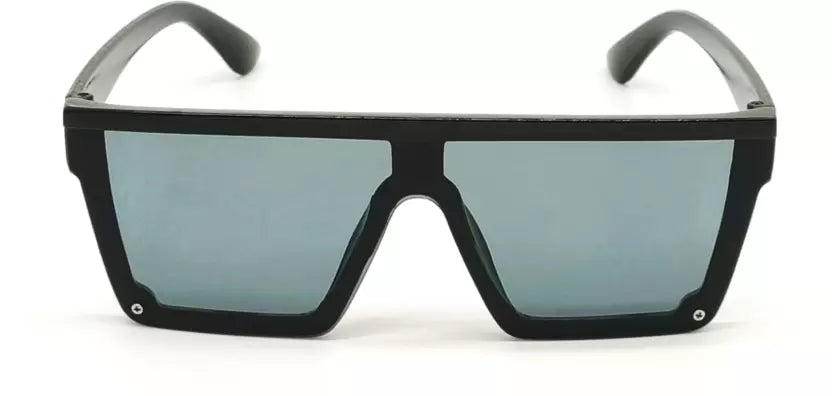 Full Black Retro Square Sunglasses For Men & Women~NON-8238