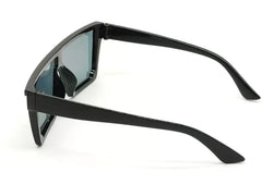 Full Black Retro Square Sunglasses For Men & Women~NON-8238