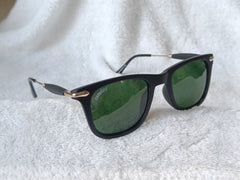 Combo Of Green Blue Gradient & Gold Sunglasses For Men & Women (Pack Of 2 Pieces) ~ Combo