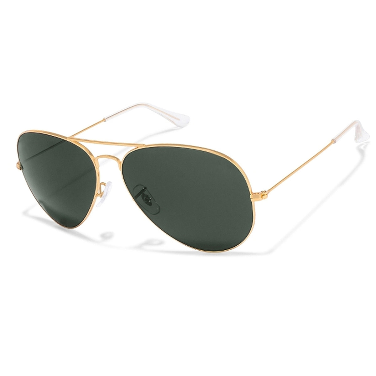 Astor Aviator Black-Gold Sunglasses For Men & Women~CT-3026