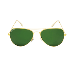 Astor Aviator Green-Gold Sunglasses For Men & Women~CT-3026