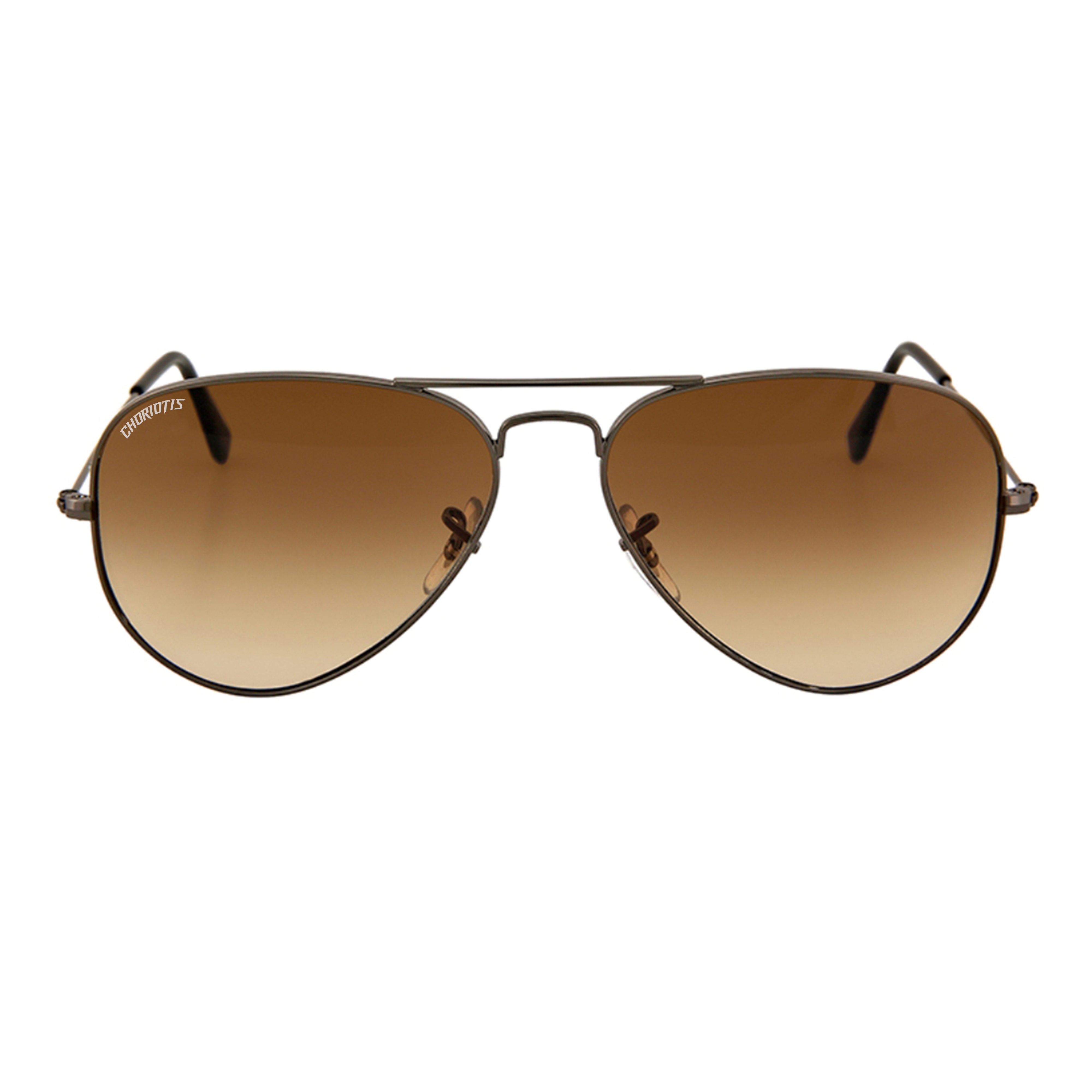 Astor Aviator Brown-Brown Sunglasses For Men & Women~CT-3026