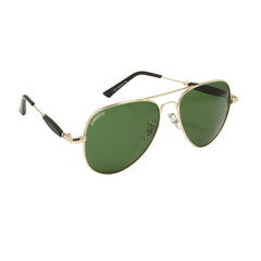 Airospace Aviator Green-Gold Sunglasses For Men & Women~CT-3517