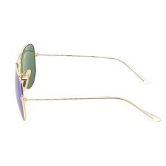 Astor Aviator Aqua Green-Gold Sunglasses For Men & Women~CT-3026