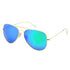 Astor Aviator Aqua Green-Gold Sunglasses For Men & Women~CT-3026