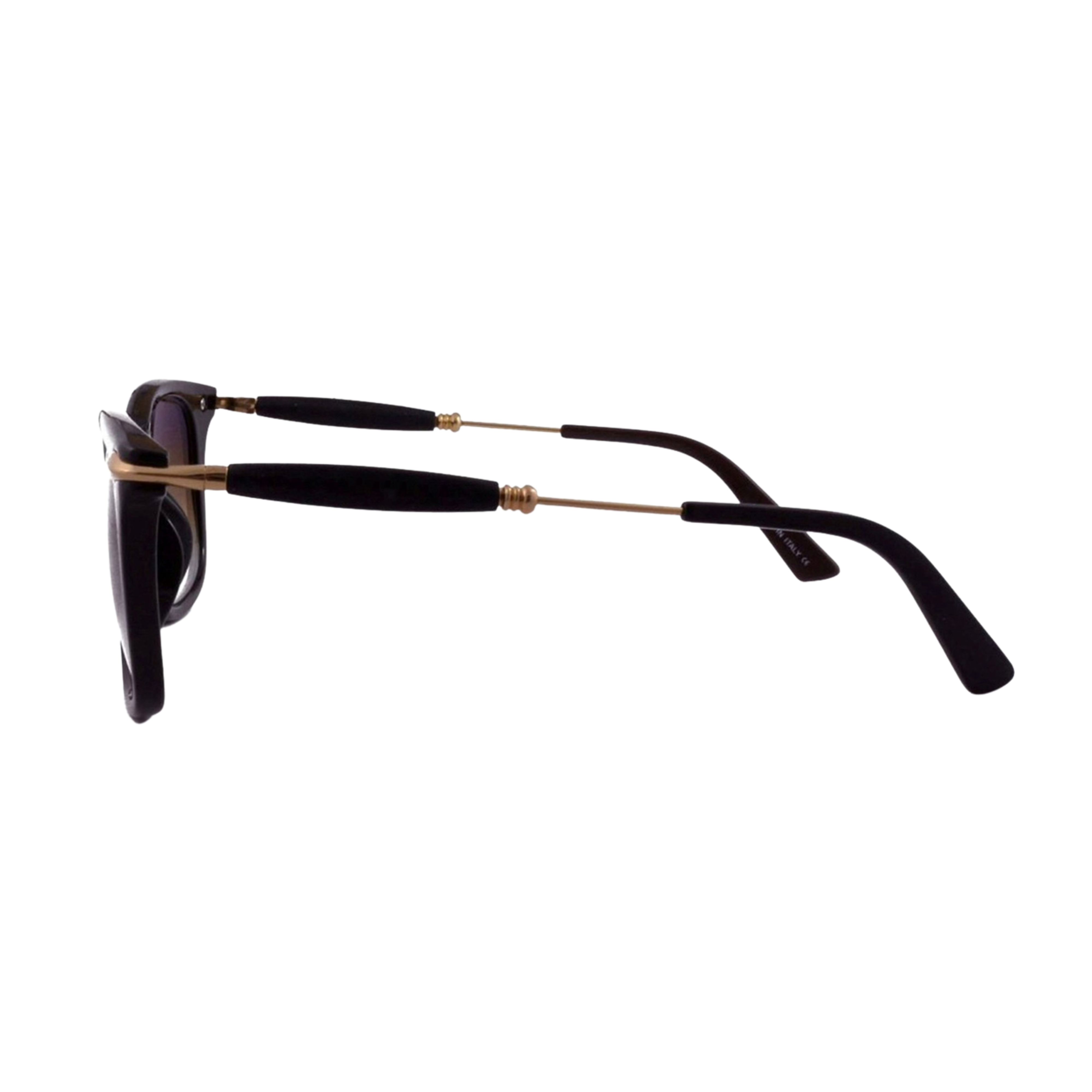 Stucor Square Black-Gold Sunglasses For Men & Women~CT-2148